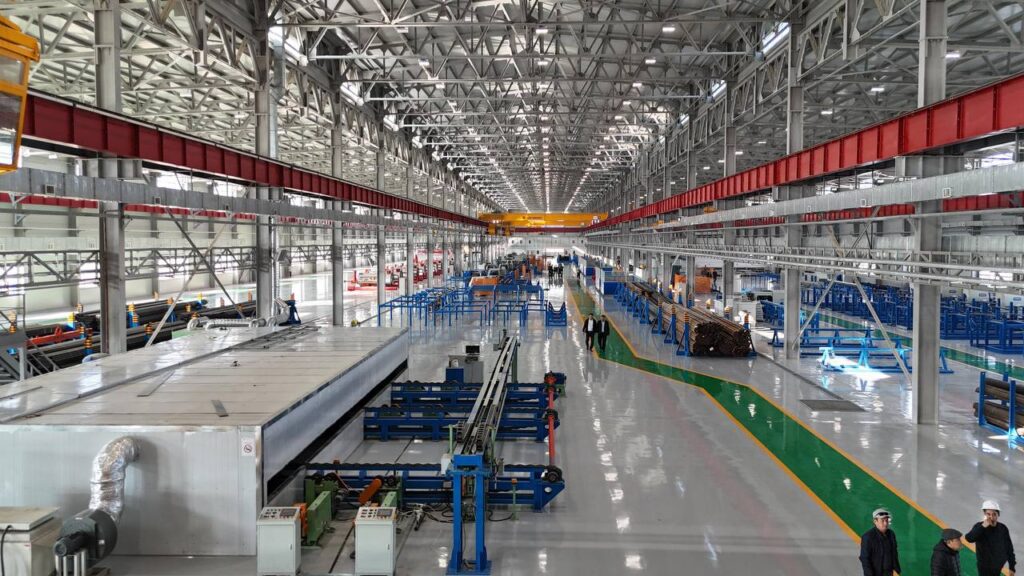Маңғыстауда мұнай-газ саласына арналған құбыр шығаратын жаңа зауыт ашылды завод трубы Жанаозен 1 1024x576 1
