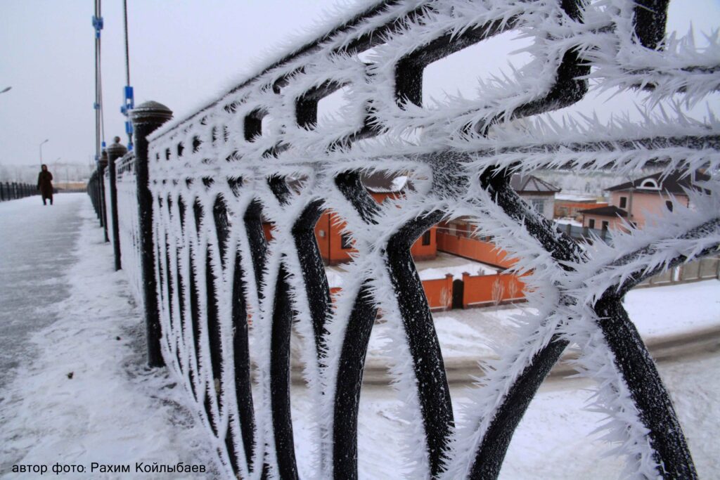 Циклон келіп, аязды күндер басталды: ауа райы болжамы зима в Атырау январь 6 1024x683 1