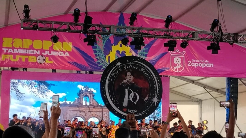 Димаш Құдайбергеннің әндері Мексикадағы FIFA Fan Fest сахнасында шырқалды